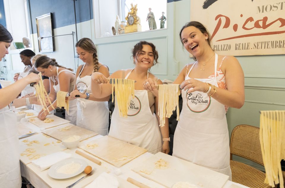 Rome: Pasta-Making Class With Food and Drinks - Key Points