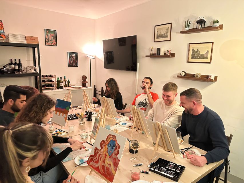 Rome: Small-Group Art Class With Wine - Key Points