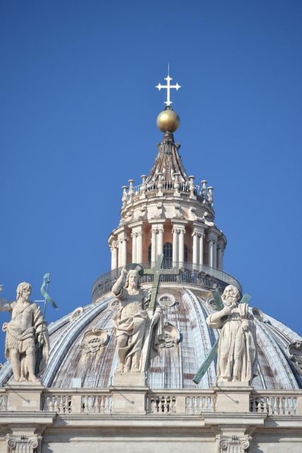 Rome: St. Peters Basilica, Papal Tombs Tour Also With Dome - Key Points