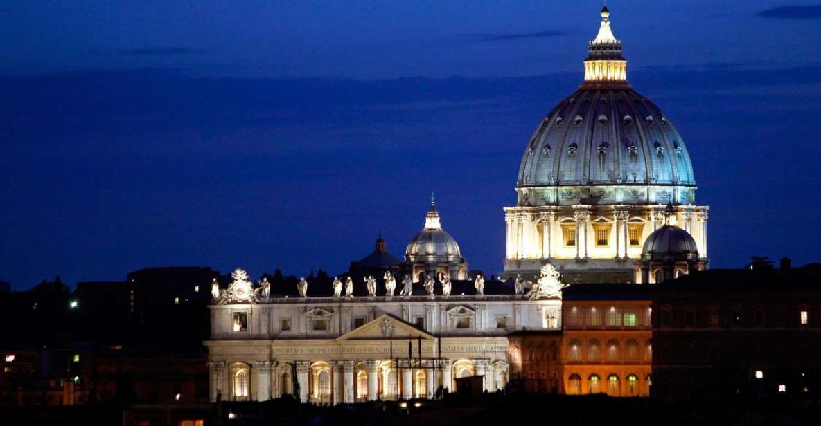 Rome: St.Peters ,Papal Tombs With Dome Private Tour Guide - Key Points