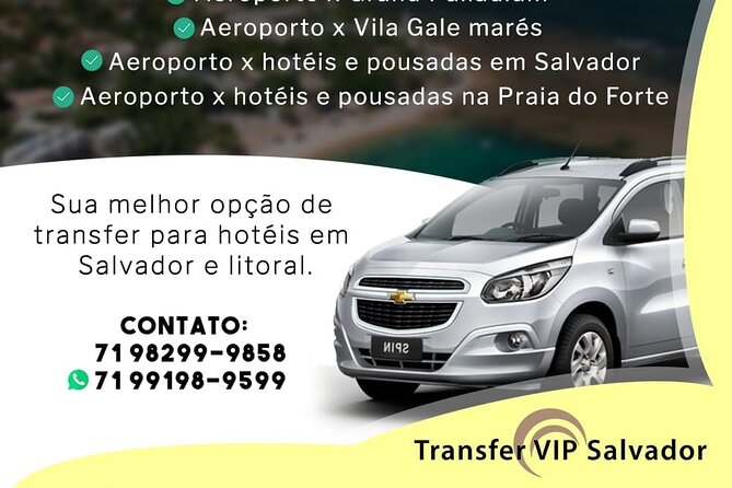 Round Trip Transfer to Grand Palladium Imbassaí - Key Points
