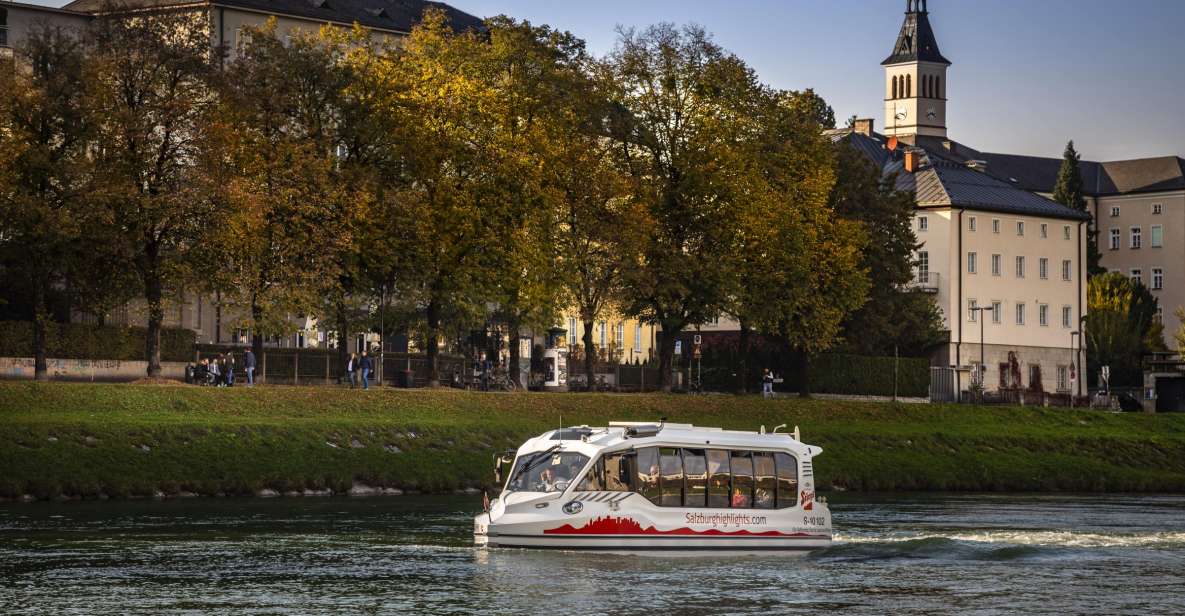 Salzburg: Amphibious Audio Guided Tour on Land and Water - Good To Know