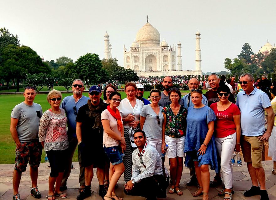 Same Day Agra Tour With Lunch & Walk in Heritage Village - Key Points