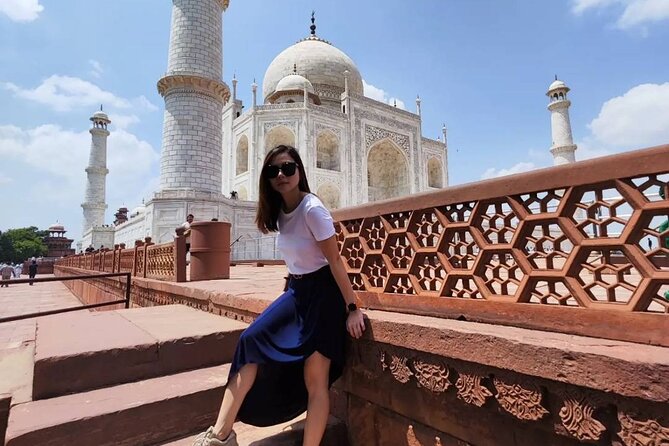 Same Day Taj Mahal Tour Delhi Agra Delhi With Female Tour Guide