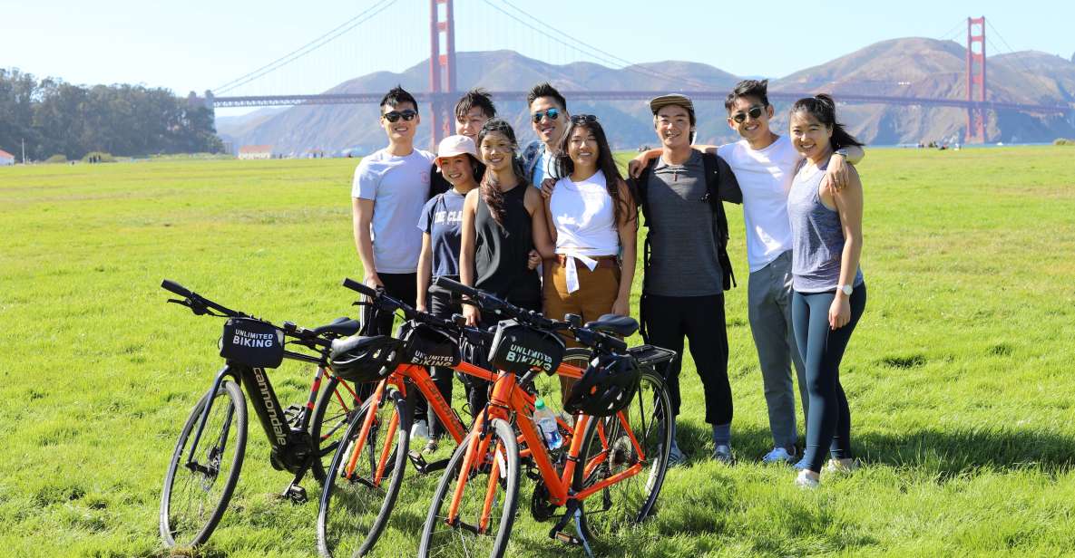 San Francisco: Golden Gate Bridge Guided Bike or Ebike Tour - Key Points