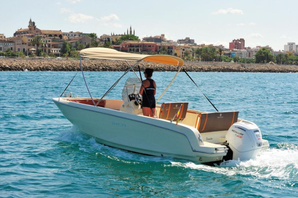 Santa Ponsa: MINERVA, License Boat Rental - Key Points