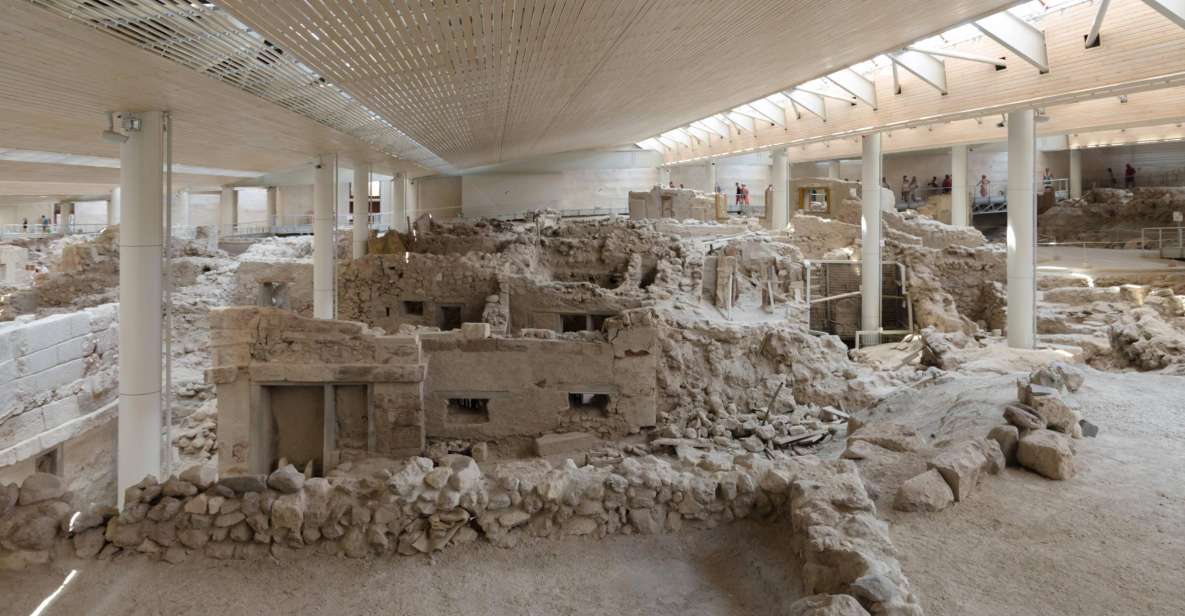 Santorini: Akrotiri Prehistoric City Guided Walking Tour - Key Points