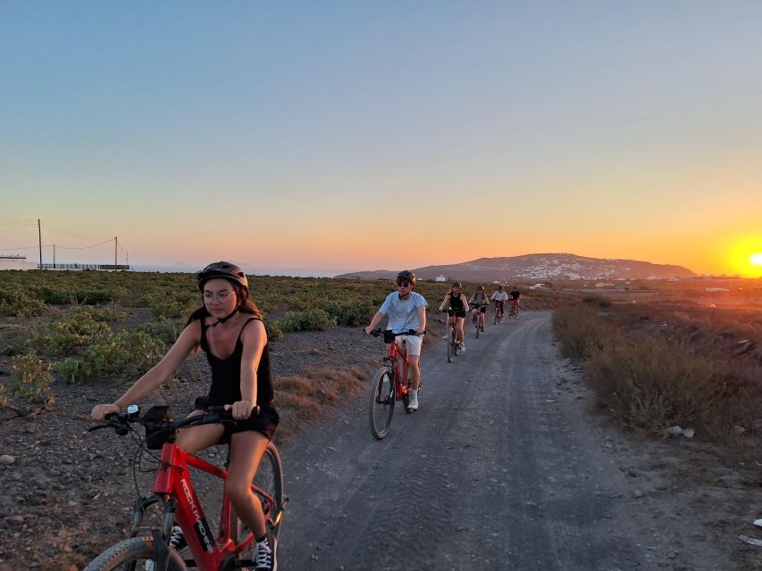 Santorini: E-Bike Sunset Tour Experience - Key Points