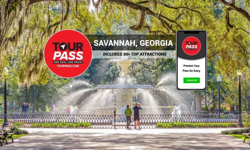 Savannah: Full Admission Tour Pass for 30+ Tours - Key Points