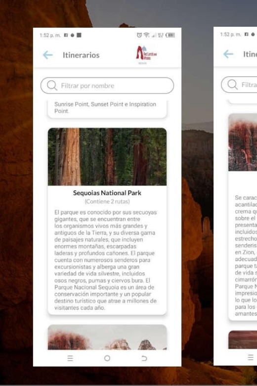 Self-Guided Tours With Audioguide West Coast Parks U.S. - Key Points