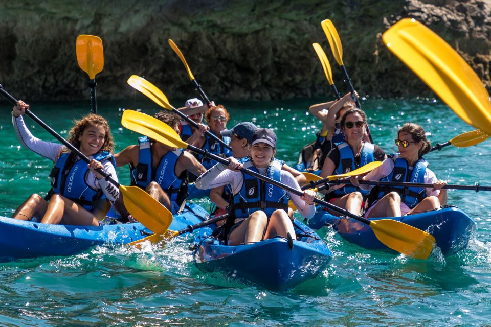 Sesimbra: Arrabida Natural Park & Caves Guided Kayaking Tour - Key Points