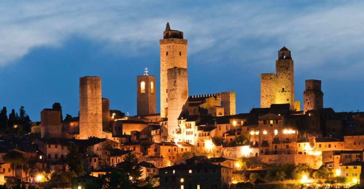 Siena & San Gimignano by Night: Tour With Dinner - Key Points