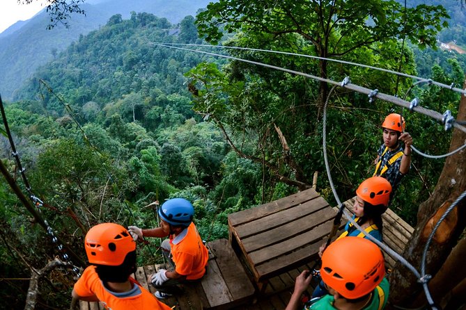 Skyline Jungle Zipline Experience Chiang Mai - Key Points