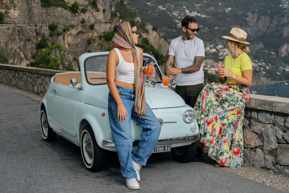 Sorrento and Amalfi Coast: Tour in Fiat 500 Spiaggina - Key Points