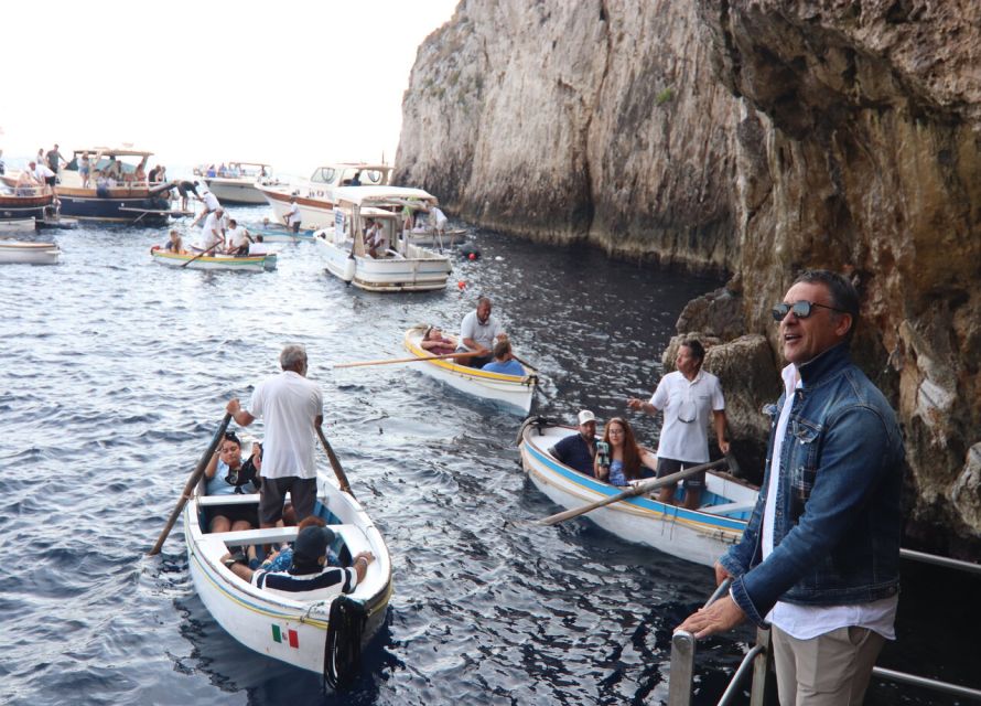 Sorrento: Capri, Anacapri and Blue Grotto Guided Tour - Key Points