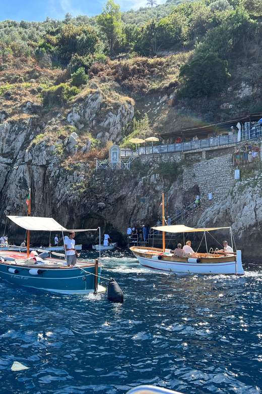 Sorrento: Luxury Boat Tour to Capri With Blue Grotto - Tour Overview