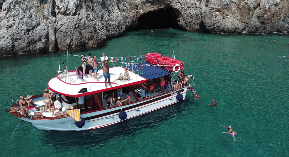 Sperlonga: Boat Cruise to the Blue Grotto With Swimming - Experience Features