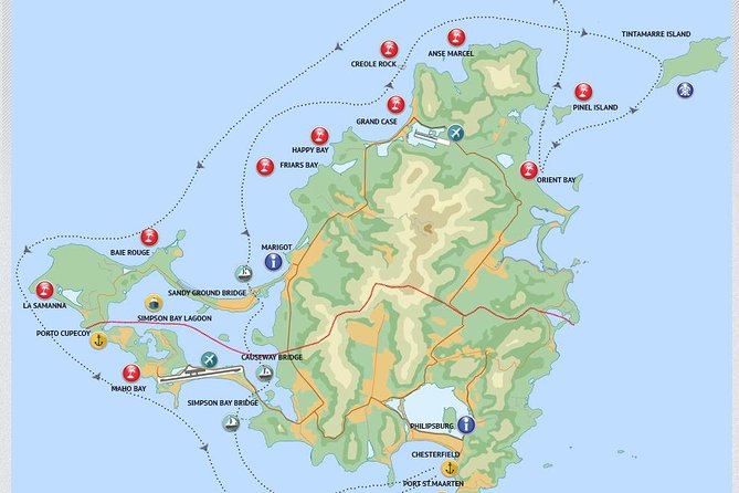 St Maarten Shore Excursion: Snorkeling and Speed Boat Tour - Itinerary Details