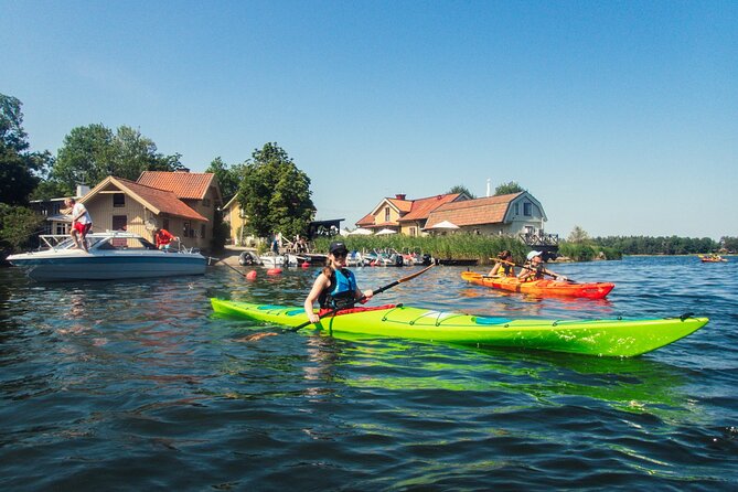 Stockholm: Kayaking Tour Around the Vaxholm Archipelago With Fika - Key Points