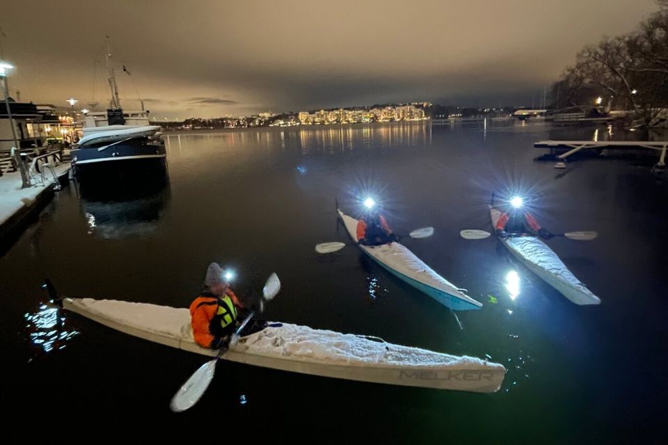 Stockholm: Winter Kayaking Tour With Optional Sauna Time - Key Points