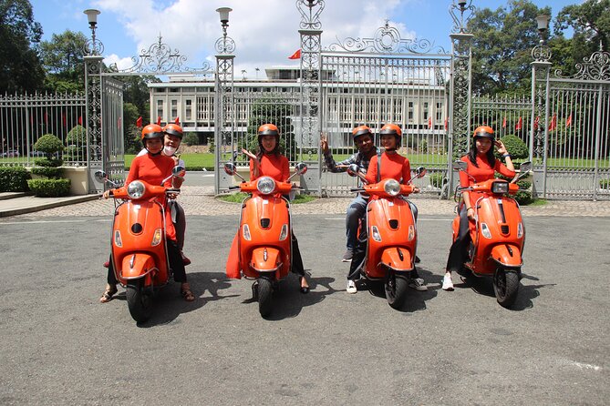 The Insiders Saigon With Female Ao Dai Riders Vespa 4,5 Hours - Tour Highlights