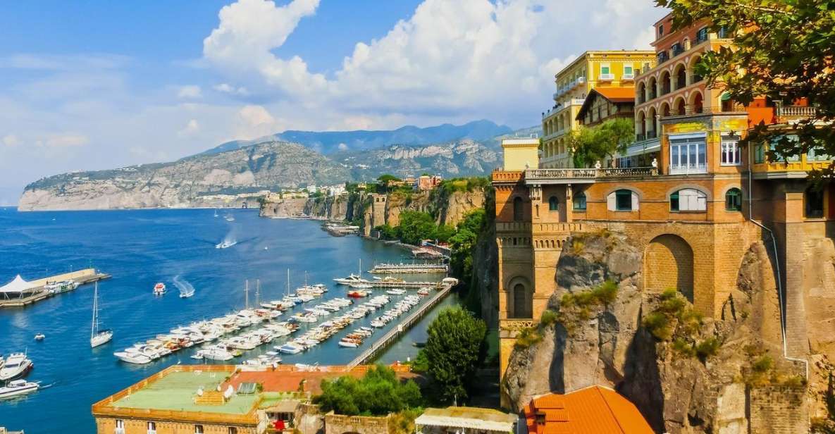 Transfer One Way From Naples to Sorrento - Key Points