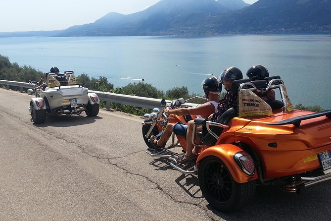 Trike/Ryker Guided Tour 2h on Garda Lake (1 Driver + up to 2 Pax) - Good To Know