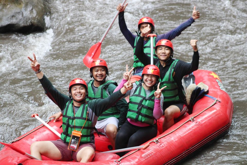 Ubud White Water Rafting With Lunch - Key Points