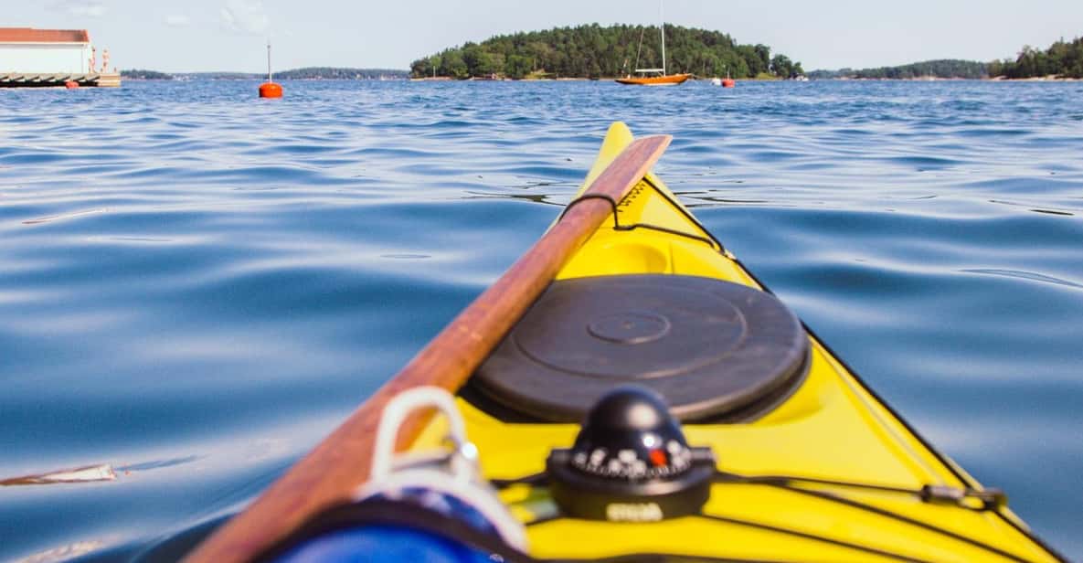Vaxholm: Kayak Adventure in Nature Reserve - Self Guided - Key Points