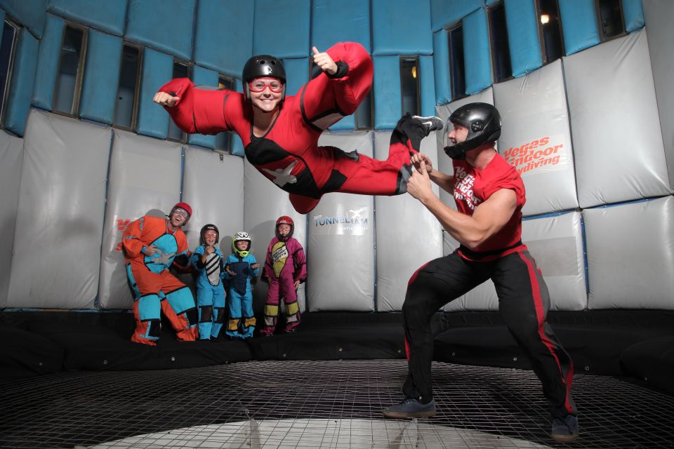 Vegas: Indoor Skydiving Experience - Key Points