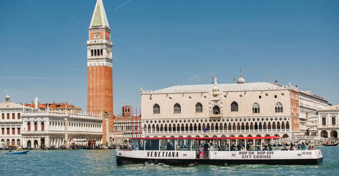 Venice and Murano: Panoramic Boat Tour With Audio Guide - Key Points