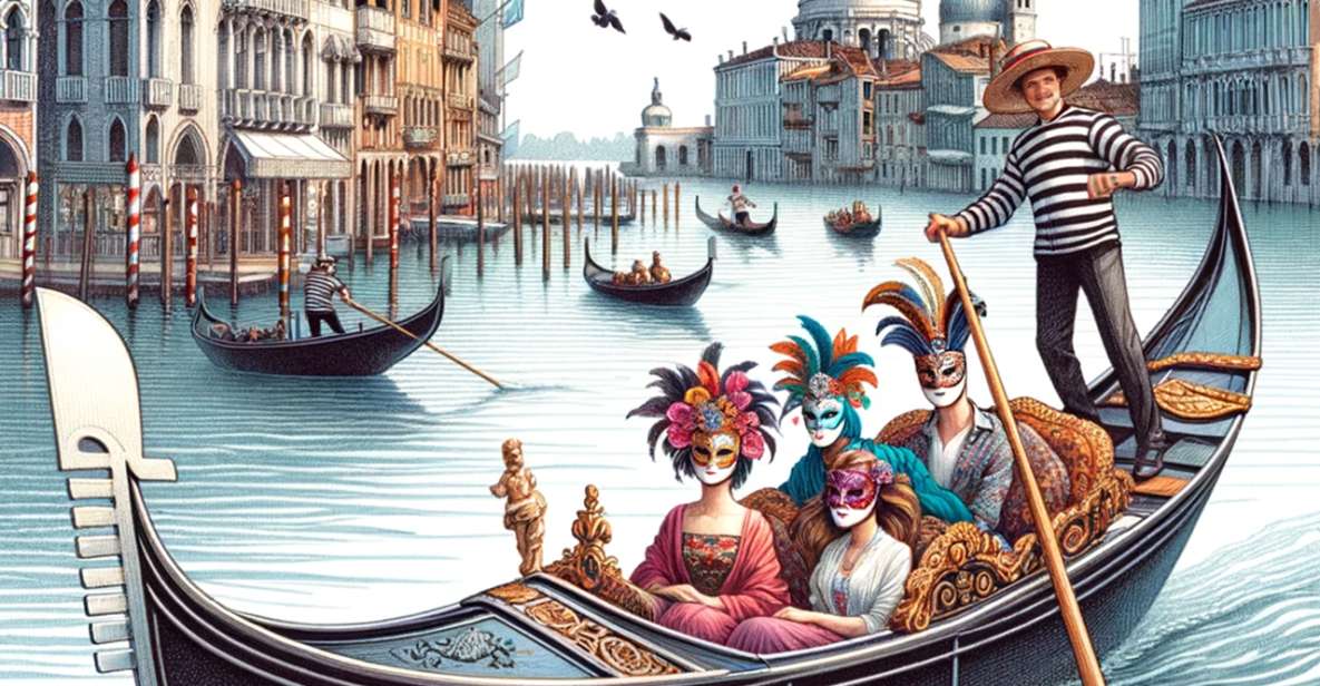 Venice: Romantic Sunset Shared Gondola Ride - Key Points