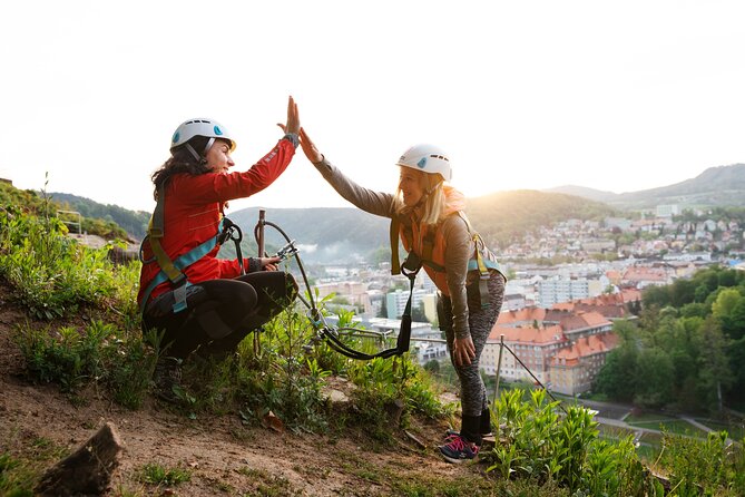 Via Ferrata Shepherd Wall Bohemian Switzerland Guided - Key Points