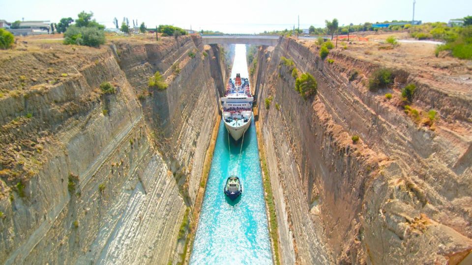 VIP Day Tour From Athens: Mycenae & Ancient Corinth TREK - Key Points