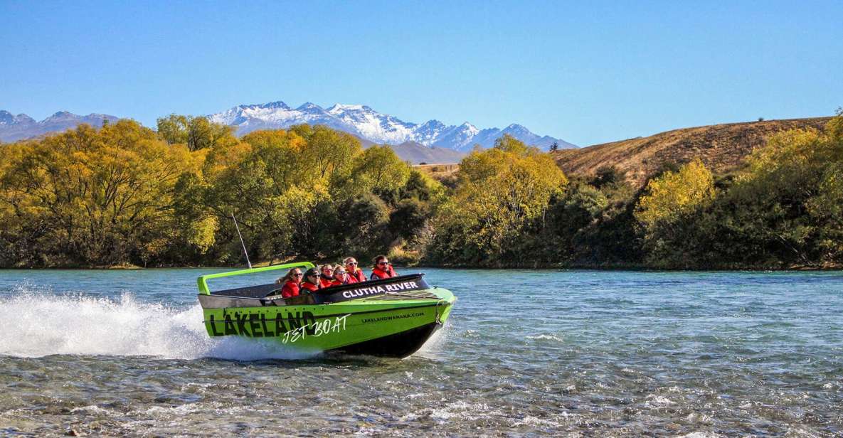 Wanaka: Jet Boat Ride on Clutha River - Key Points