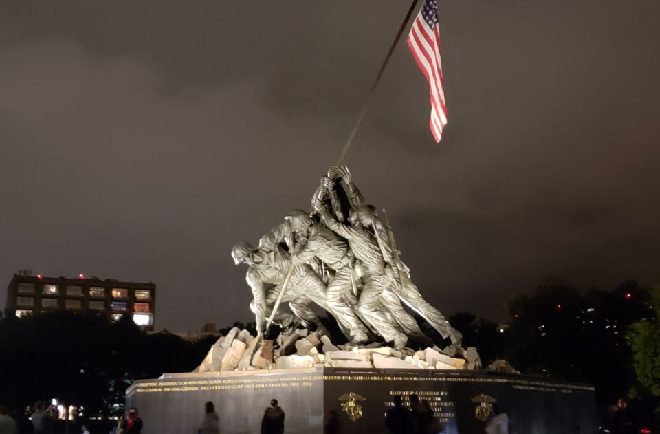 Washington DC: Monuments by Moonlight Nighttime Trolley Tour - Key Points