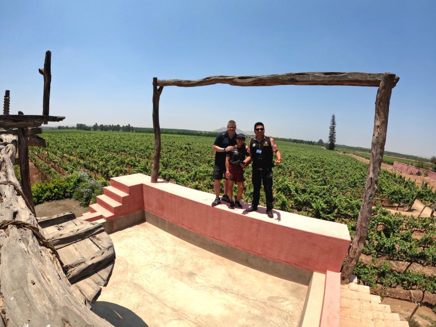 Wine, Pisco and Dune Buggy Experience - Key Points