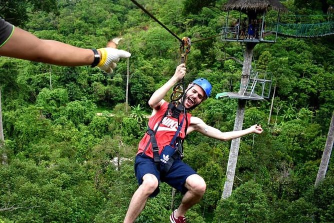 Zip Line Adventure on Mountain (8 Platforms 1200 M.) - Key Points