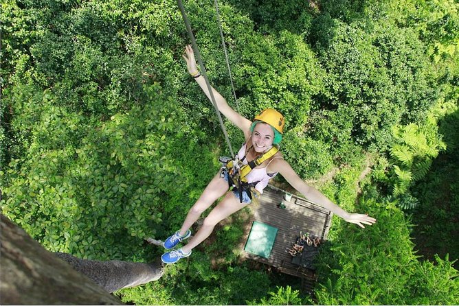 Zipline+Sticky Waterfall+Long Neck Village Private Tour - Key Points