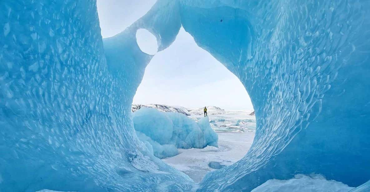 2-Day South Coast, Blue Ice Cave, Glacier Lagoon Tour