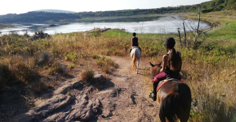 Alghero: Lake Baratz Guided Horseback Ride