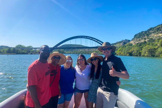 Austin Boat Tour With Full Sun Shading Available