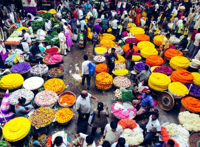 Bangalore: Walking Tour of Fort, Palaces, and Market