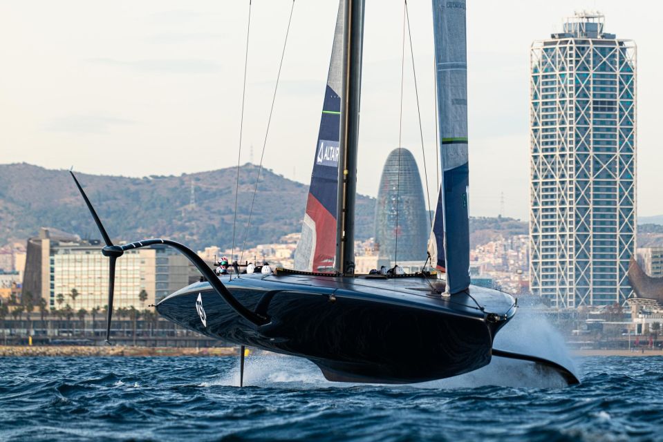 Barcelona: Watch the America’s Cup  on a Sailing Yacht