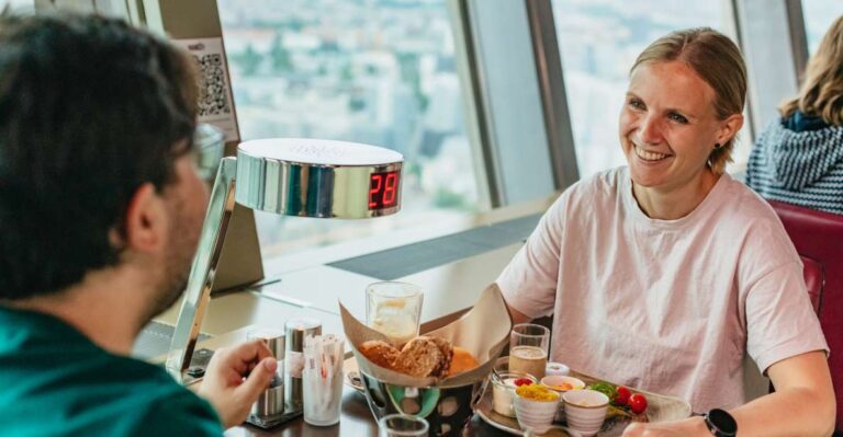 Berlin: TV Tower Ticket & Breakfast at Revolving Restaurant