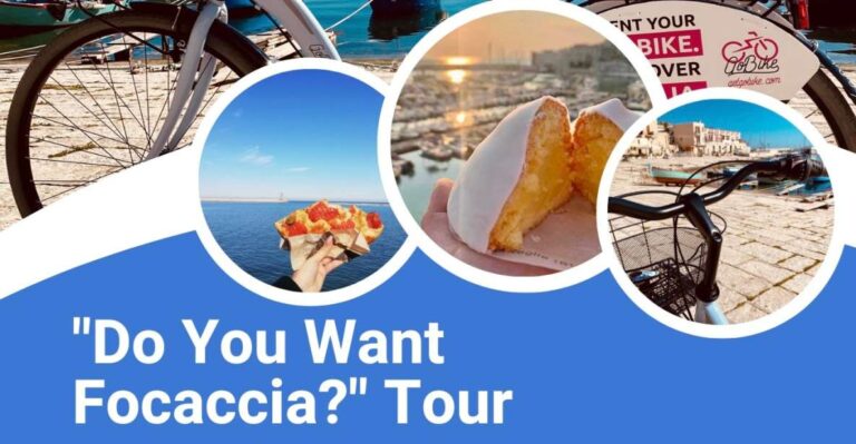 Bisceglie: Do You Want Focaccia? Tour