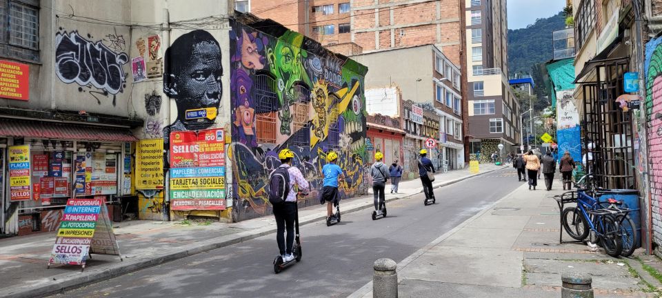 Bogota: Graffiti Tour With Electric Scooter (La Candelaria)