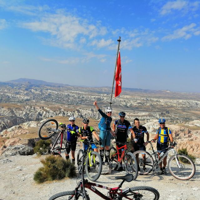 Cappadocia : Half Day Biking Red-Rose-Sword Valley