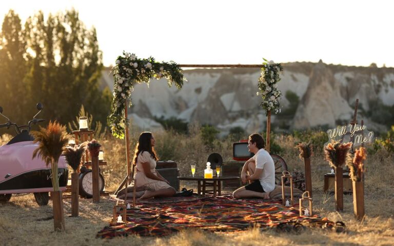 Cappadocia: Love Valley Proposal Service With Transfers