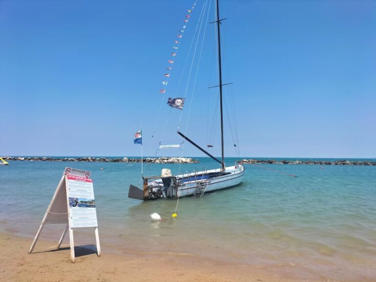 Cattolica: Boat Tour and Aperitif at Sunset